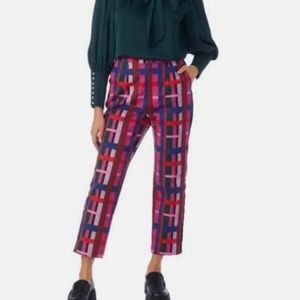 Crosby Mollie plaid Syd pants